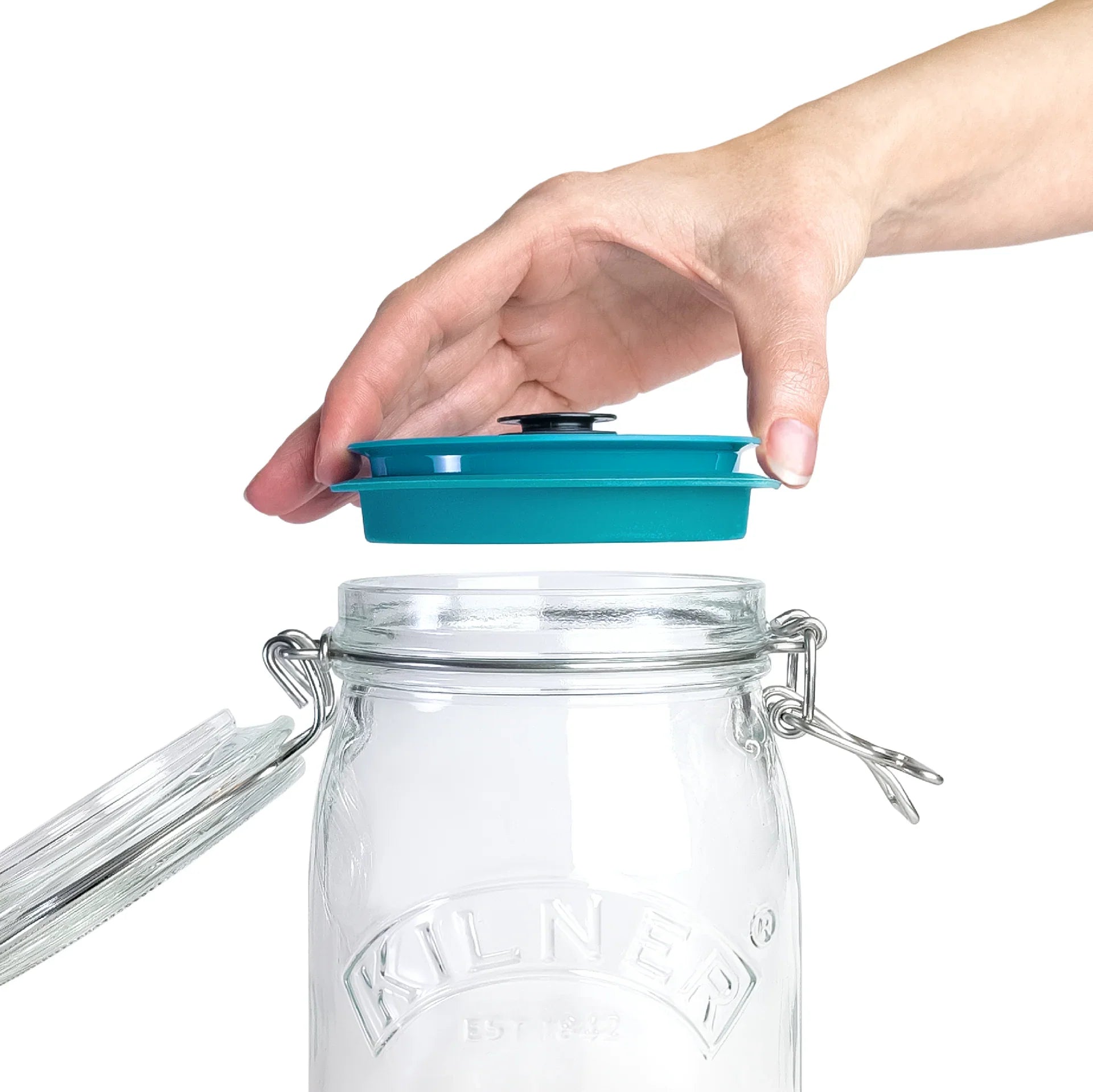 Airtender Clip Top Jar Vacuum Lid BK90 Set of 1
